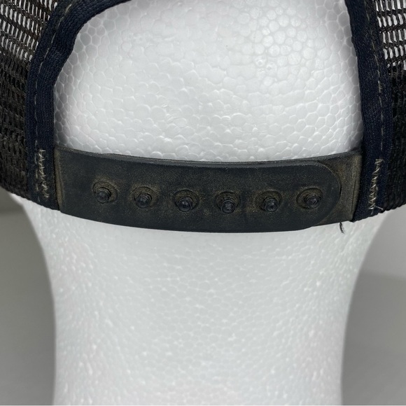 Vintage Lund Boats Hat Cap SnapBack Motor Boating Fishing Adjustable Super Satin - Picture 7 of 11